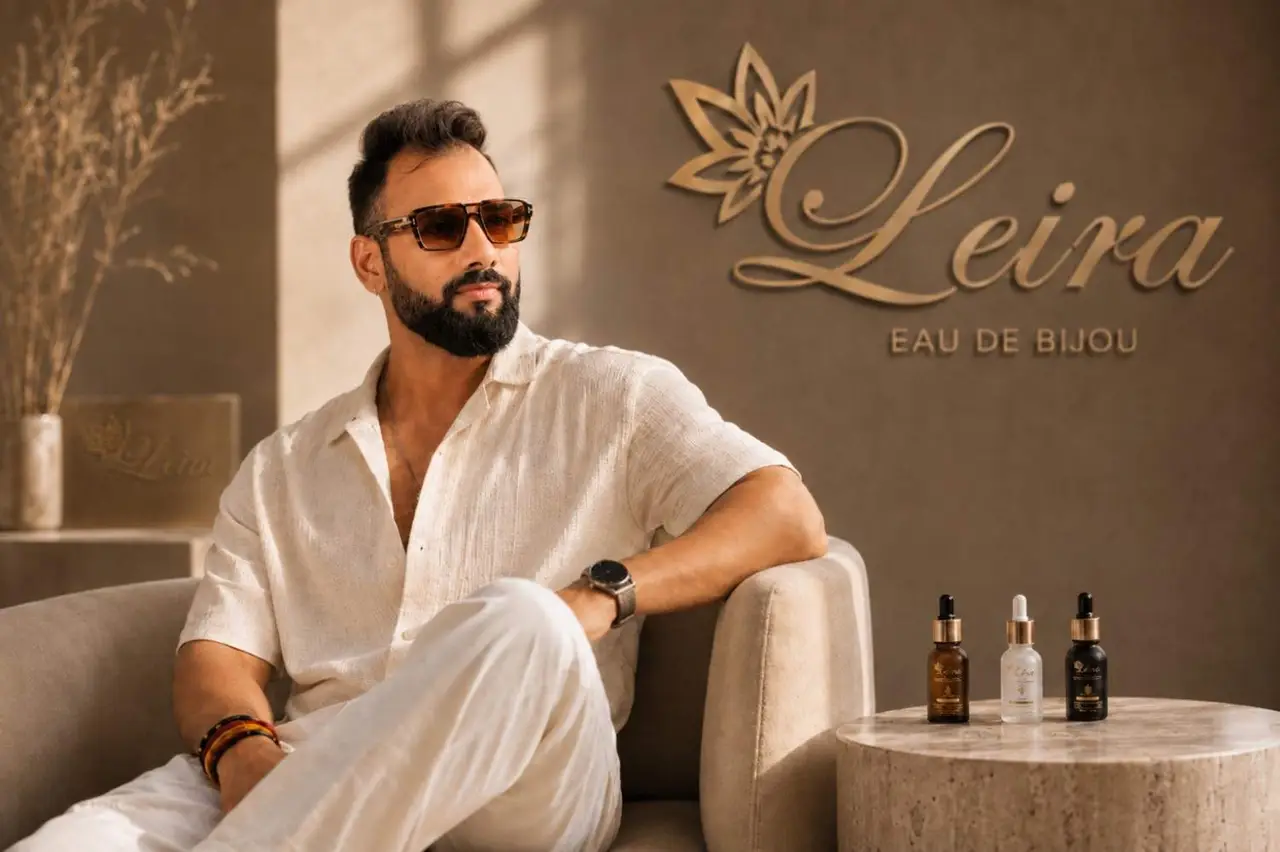 Manoj Chauhan, founder of Leira Eau de Bijou